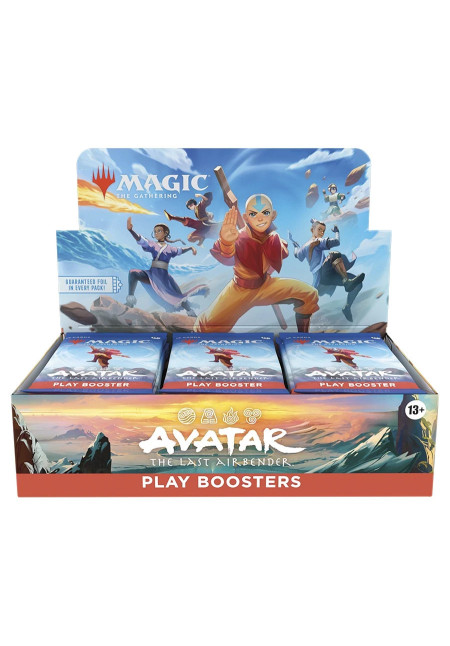 Play Booster Display (30 sobres) Avatar: The Last Airbender Inglés - Magic The Gathering Play Booster Display (30 sobres) Avatar: The Last Airbender Inglés - Magic The Gathering