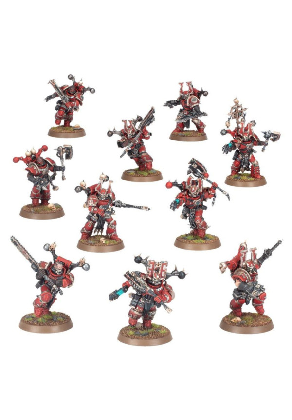 W40k World Eaters Khorne Berzerkers