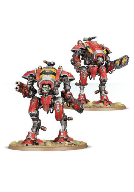 W40k Imperial Knights: Knight armigers
