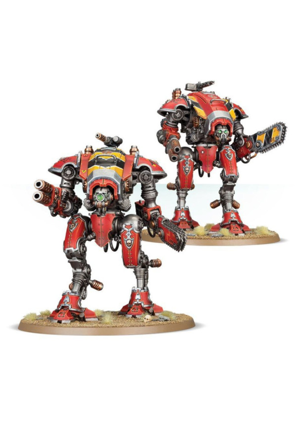 W40k Imperial Knights: Knight armigers