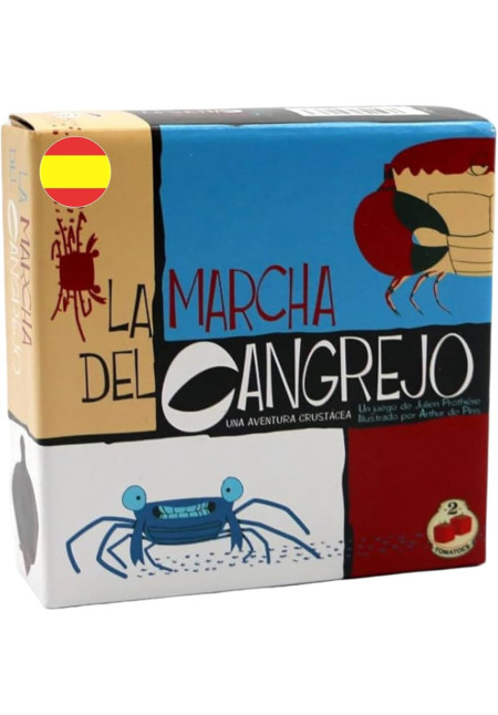 La Marcha del Cangrejo Juego de mesa en Español - 2Tomatoes Games La Marcha del Cangrejo Juego de mesa en Español - 2Tomatoes Games