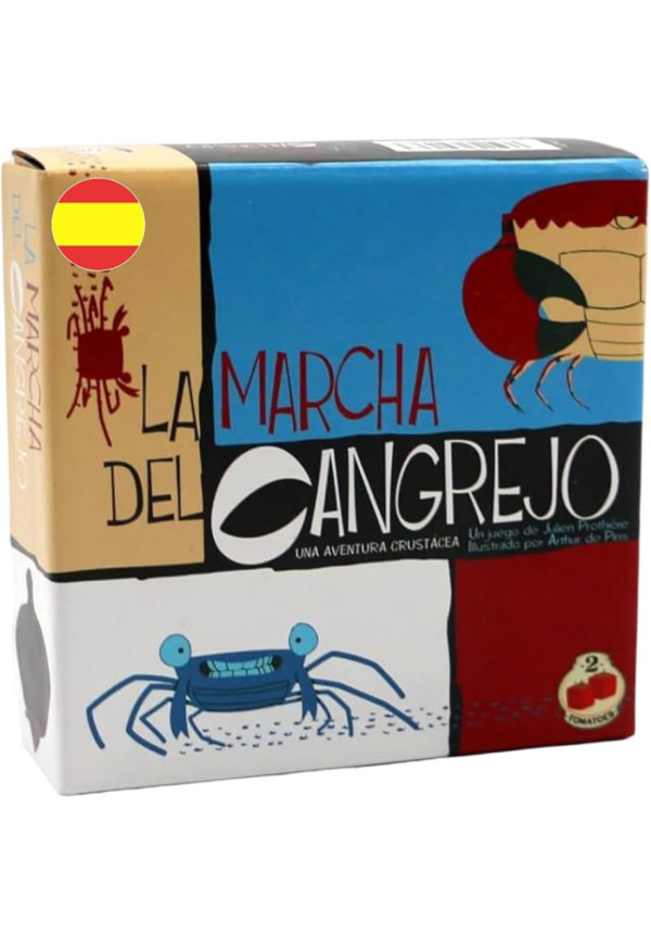 La Marcha del Cangrejo Juego de mesa en Español - 2Tomatoes Games