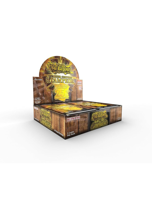 Booster Box Display (24 sobres) Quarter Century Stampede Inglés - Yu-Gi-Oh!