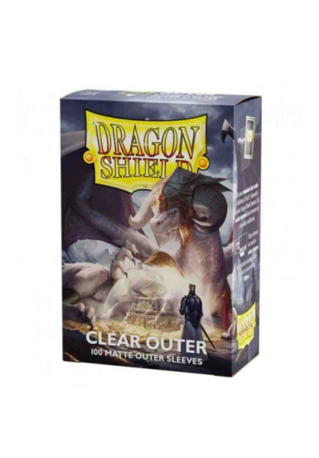 dragon shield clear outer 100 dragon shield clear outer 100