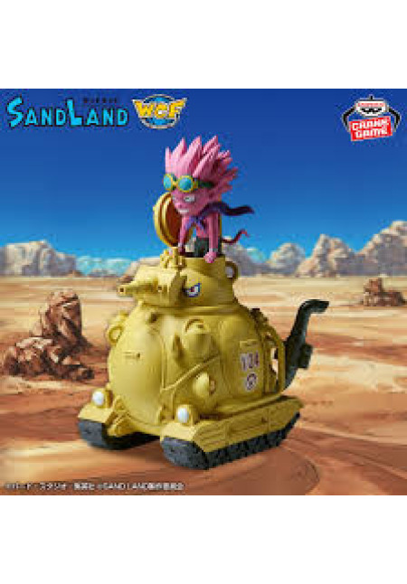 Figuras SAND LAND MEGA WCF TANK CORPS de 13 cm de Banpresto de Megahouse Figuras SAND LAND MEGA WCF TANK CORPS de 13 cm de Banpresto de Megahouse
