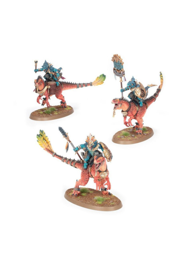 Seraphon: Lanceros en Agradón