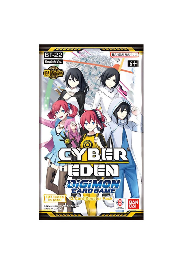 Booster – Cyber Eden [BT-22]: Digimon Card Game