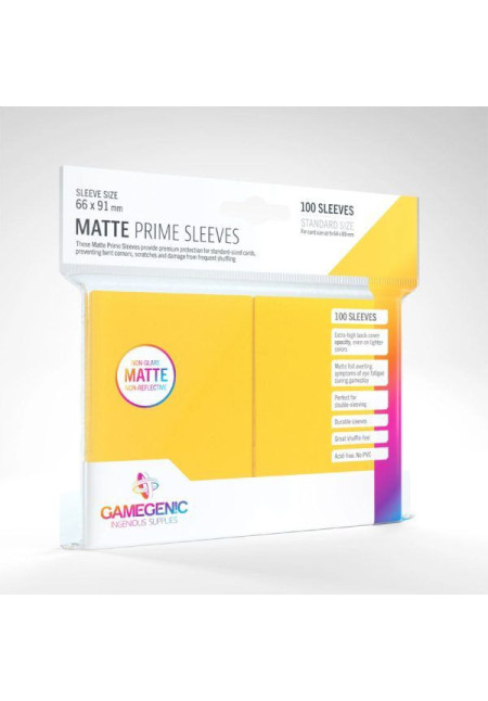 prime sleeve gameGenic (100) Amarillo