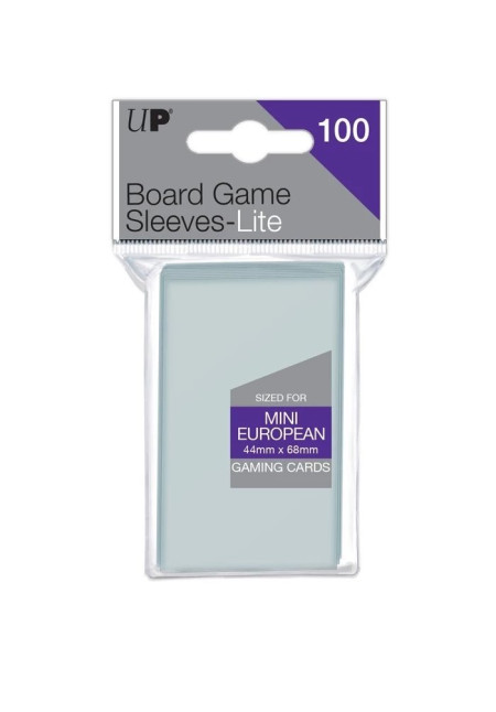 Fundas Lite Mini 44mm x 68mm European Board Game Sleeves 100ct (100 fundas) Ultra Pro.