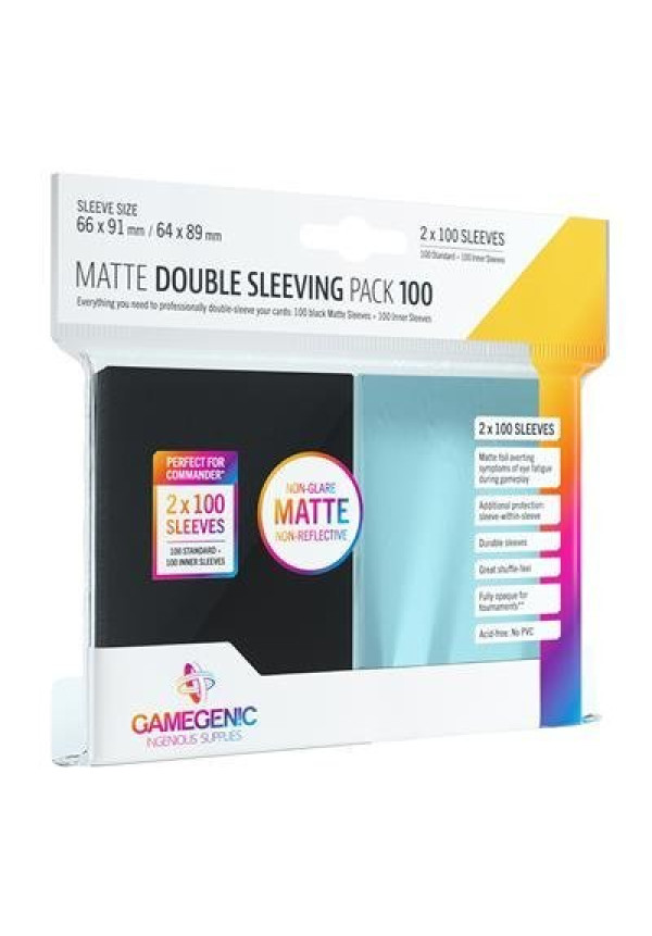 Matte Double Sleeving Pack (100)