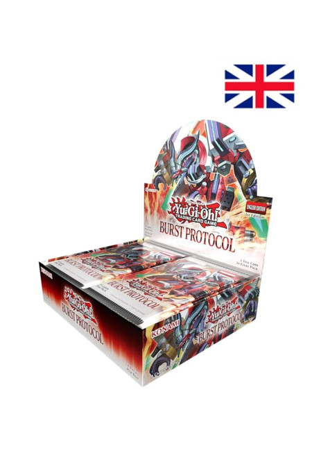 Booster Box Display (24 Sobres) Burst Protocol Inglés - Yu-Gi-Oh! Booster Box Display (24 Sobres) Burst Protocol Inglés - Yu-Gi-Oh!