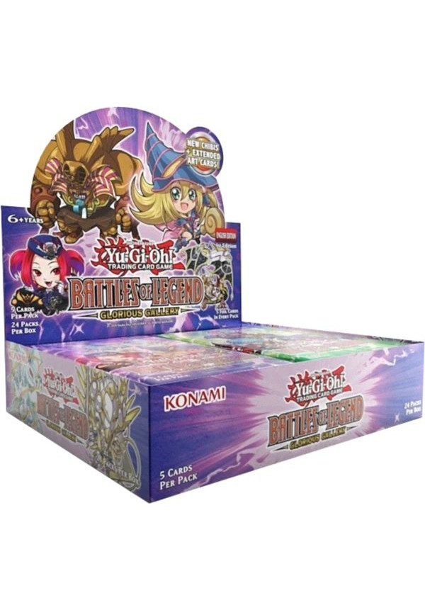 Yu-Gi-Oh! - BATTLESS OF LEGEND - Glorious Gallery - Booster Box 24 sobres - Inglés
