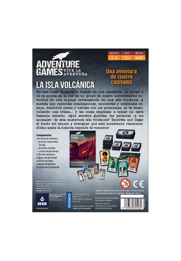 Adventure Games: La Isla Volcánica