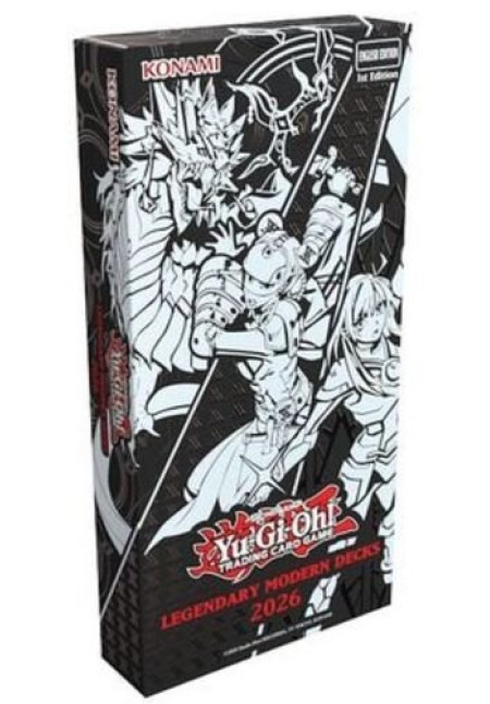 YU-GI-OH LEGENDARY MODERN DECKS 2026 YU-GI-OH LEGENDARY MODERN DECKS 2026