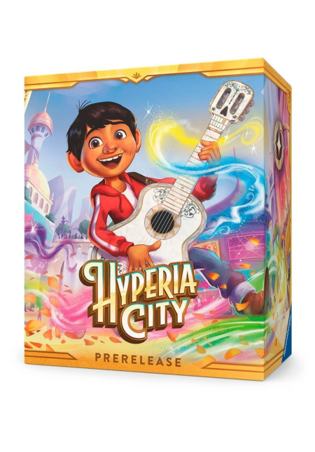 Prerelease Box (12 Unidades) Inglés Hyperia City - Disney Lorcana TCG Prerelease Box (12 Unidades) Inglés Hyperia City - Disney Lorcana TCG