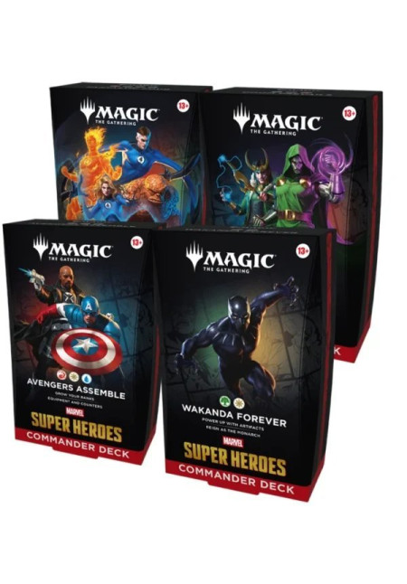 mazo commander Marvel Super Heroe mazo commander Marvel Super Heroe