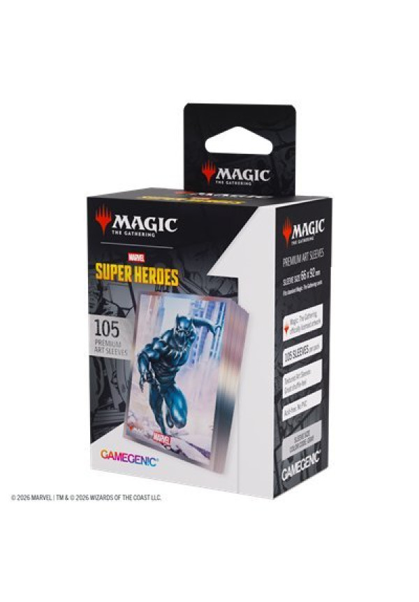 MTG Marvel SH Art Sleeves Black Panther