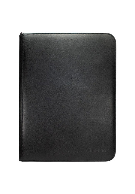 Carpeta con cremallera 9 bolsillos PRO-Binder Zippered Negro Ultra Pro