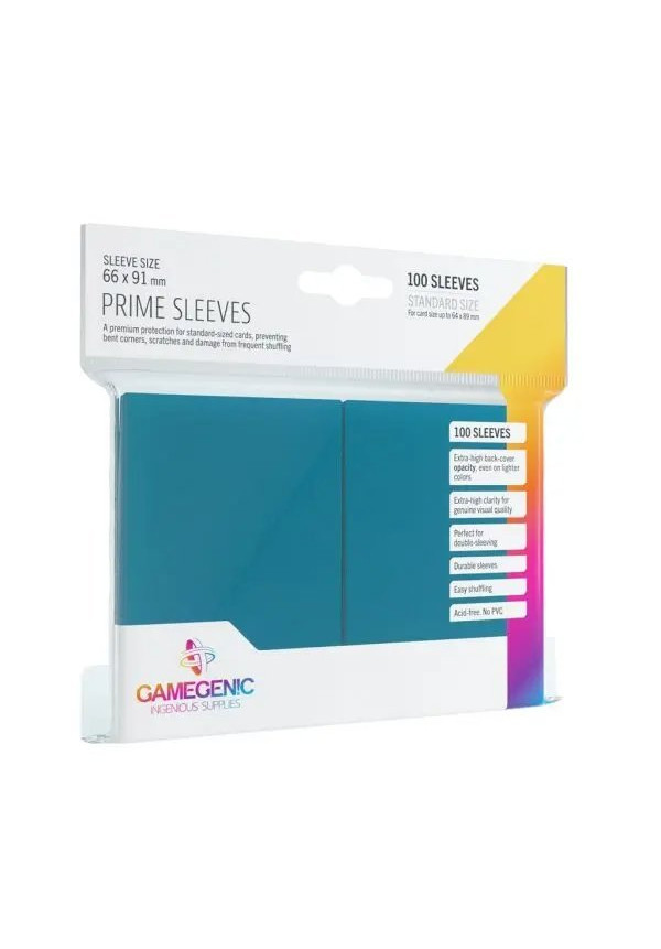 Pack Prime Sleeves Blue (100)