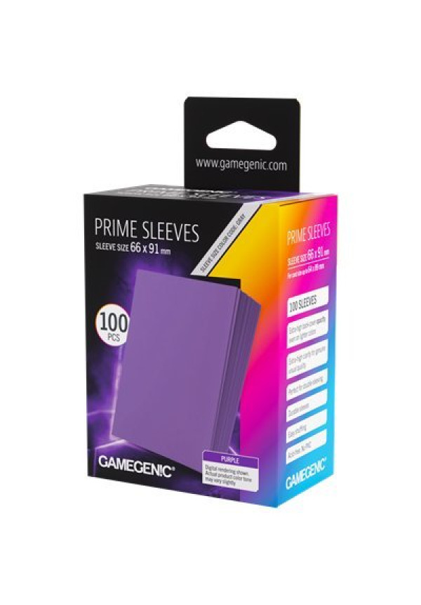 Prime Sleeves Purple 66x91
