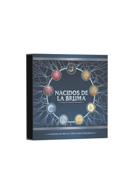 Nacidos de la Bruma: Fichas de metal esmaltadas deluxe Nacidos de la Bruma: Fichas de metal esmaltadas deluxe
